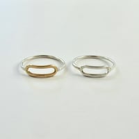 Image 2 of Lacuna Ring in Silver or Mixed Metals