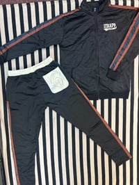 Mens itrapp sweat suit  black&brown
