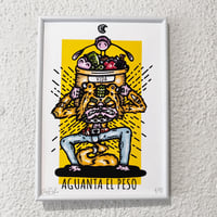 Image 1 of Lámina "Aguanta el peso"