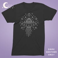 Image 2 of Sky's the Limit Cute Flatwoods Monster Cryptid Unisex Tee