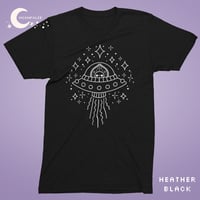 Image 3 of Sky's the Limit Cute Flatwoods Monster Cryptid Unisex Tee
