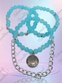 Image 2 of ANA826129 - Scorpio glass bead bracelet combo