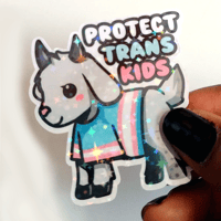 Image 1 of Protect Trans Kids - Sticker