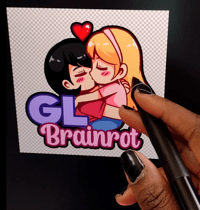 Image 2 of GL Brainrot - Sticker