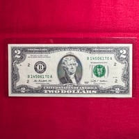 Image 1 of USA 2009 - 2 Dollars (S/N: B14506170A)