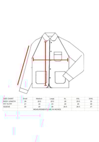 Image 10 of Simple Stripe Denim Chore