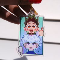 Image 2 of Hunter Duo Keychain