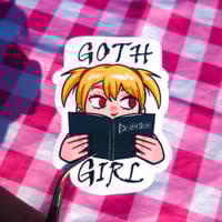 Image 1 of Goth Girl Sticker