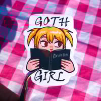 Image 2 of Goth Girl Sticker