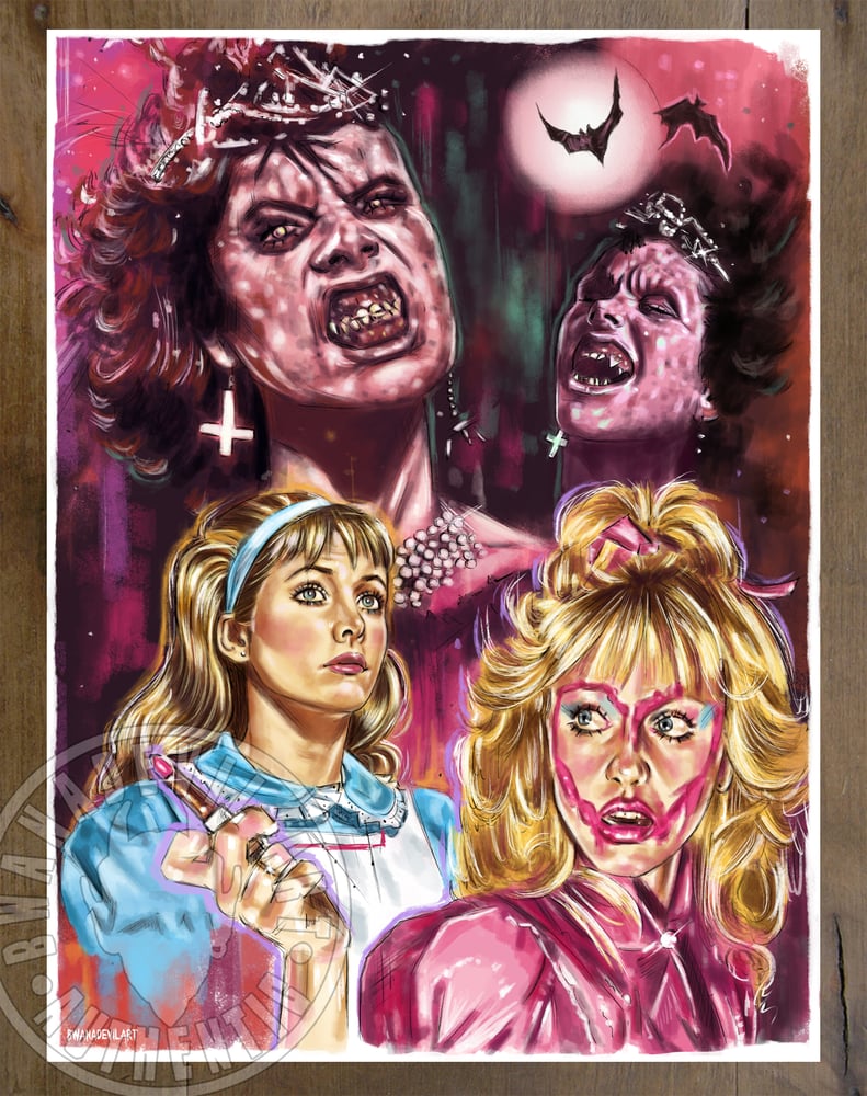 Image of Night of the Demons 9x12" Art Prints