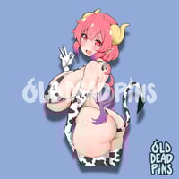 Image 1 of Cow Bikini Ilulu Vinyl Decal