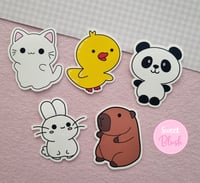 Image 2 of Kawaii Animal Stickers