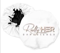 Image 2 of SATIN HAIR BONNET (HER)