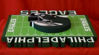 Image 5 of Philadelphia Eagles Team Logo, 3D Wooden Wall Decor Hanging Art