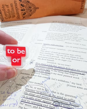 Image of Random Phrase Brooches Group 17
