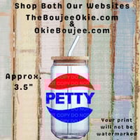 Petty (Pepsi) Single Sided Uv Dtf Decal     T9
