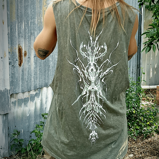 Insectoid Singlet - Moss