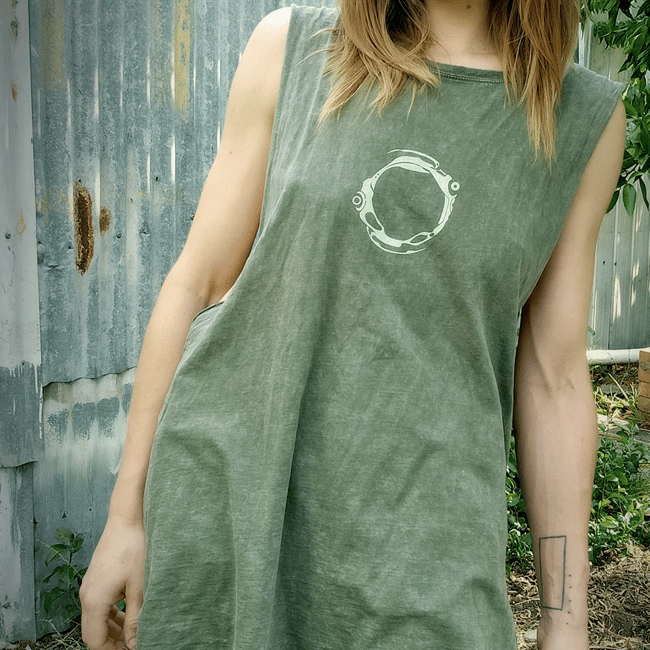 Insectoid Singlet - Moss