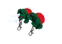 Image 3 of Strawberry Keychain
