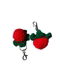 Image 2 of Strawberry Keychain