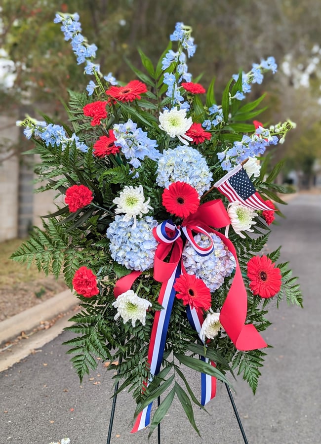 Patriotic Memorial Easel