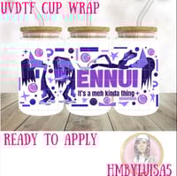 Image 6 of Inside out 2 Collection All Characters UVDTF cup wrap