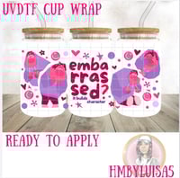 Image 8 of Inside out 2 Collection All Characters UVDTF cup wrap