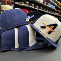 Image 3 of New Era 59Fifty White Navy Orange City Connect