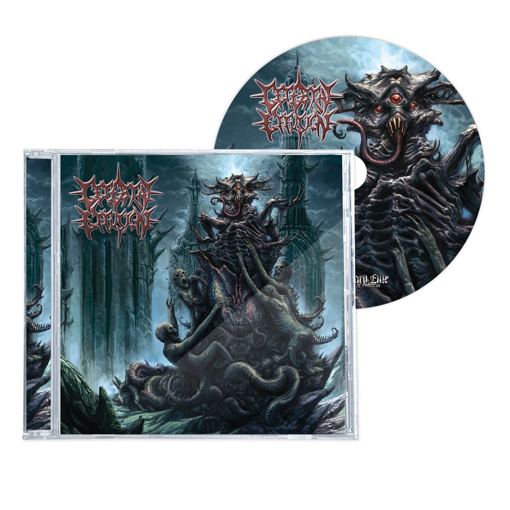 Image of CEREBRAL EFFUSION "IDOLATRY OF THE UNETHICAL" CD