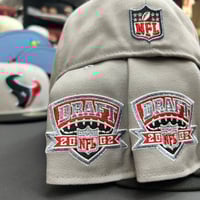 Image 3 of New Era 59Fifty Gray / Black / Sky Blue