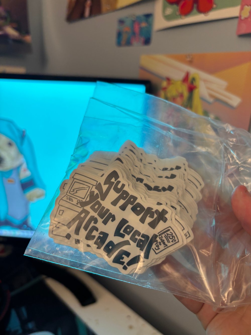 Image of Support your local arcade sticker! 