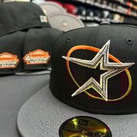 Image 1 of New Era 59Fifty Black / Graphite/ Dome  