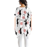 Image 2 of Women's Cape Styled Top featuring Hula Dancers of Hawaii