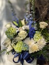 Blue & White Basket