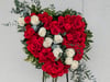 Red Core Heart Standing Easel