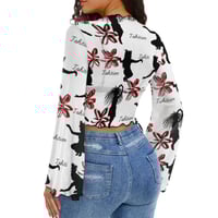 Image 2 of Women's Bell Sleeve Top 