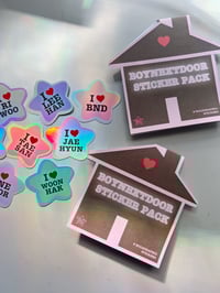 Image 3 of BoyNextDoor Sticker Pack