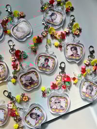 Image 1 of Seventeen Apple Keychain