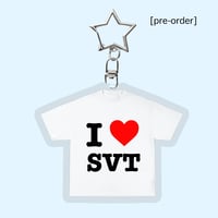 I Heart Seventeen T-Shirt Keychain