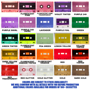 25 Custom Cassettes 