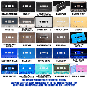 50 Custom Cassettes