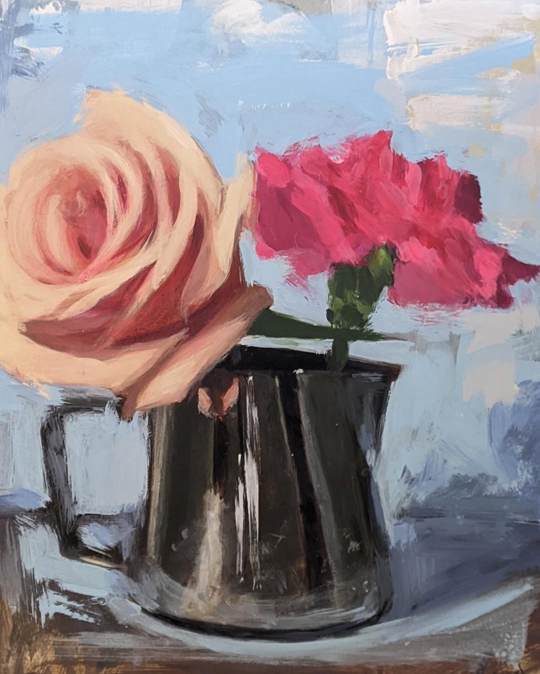 Image of Rose and Carnation