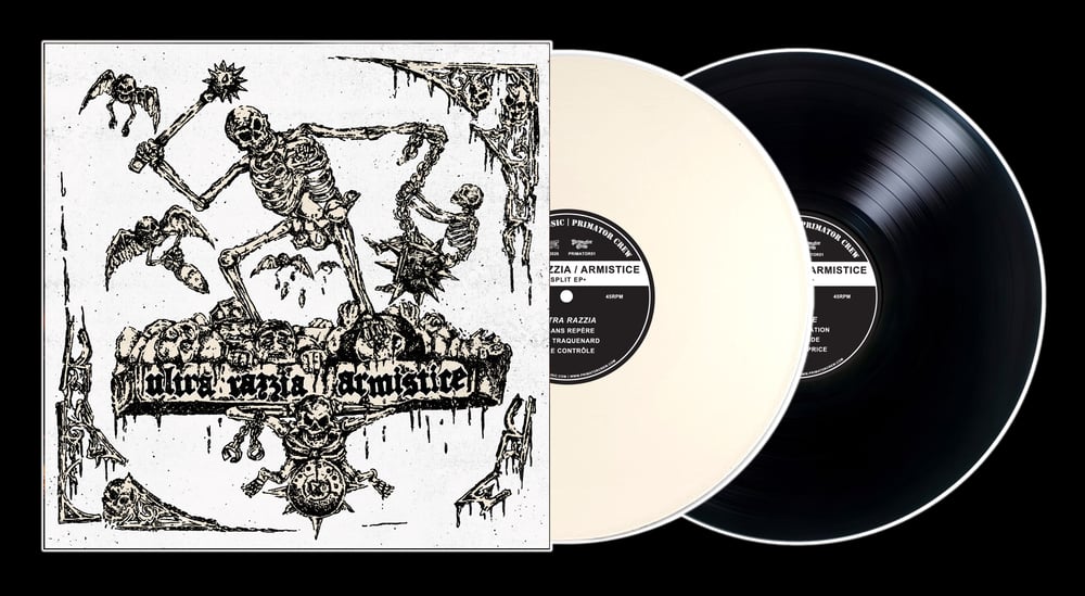 ULTRA RAZZIA / ARMISTICE - Split 12" MLP