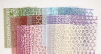Image 3 of 6 Pack Mixed Special Paper for Scrapbooking Planner Bullet Junk Journal Supplies 5.1x7 Inch