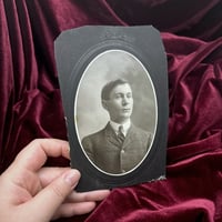 Vintage Cabinet Card - Young Gentleman