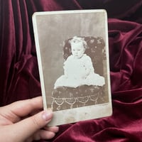 Vintage Cabinet Card - Baby Girl