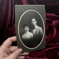 Vintage Cabinet Card - Couple Portrait