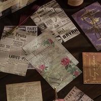 Image 2 of 180 Sheets of Scrapbook Paper for Bullet Journals Junk Journal Planners Aesthetic Room Wall Decor
