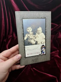 Vintage Cabinet Card - Best Christmas Wishes