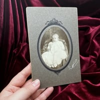 Vintage Photo - Oval Baby Portrait